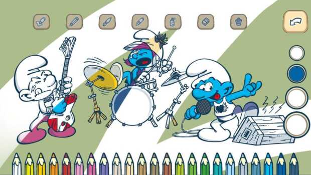 The Smurfs: Colorful Stories Screenshot Image 1