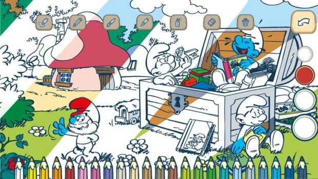 The Smurfs: Colorful Stories Screenshot Image 2